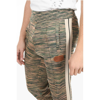 MISSONI Contrasting Band Knitted Pants