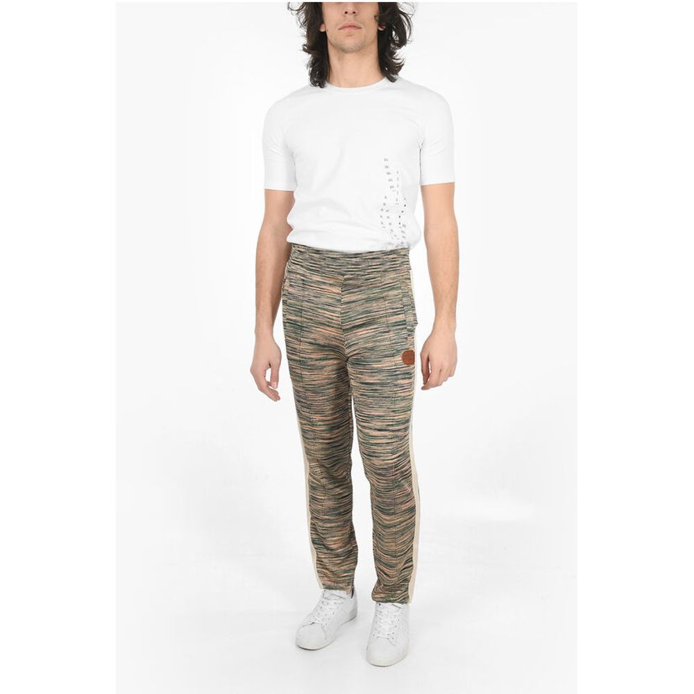 MISSONI Contrasting Band Knitted Pants