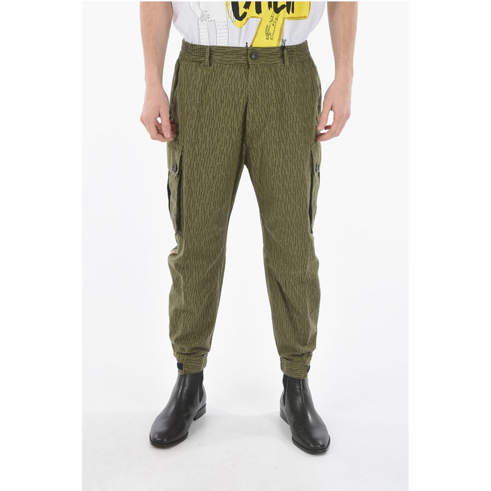 Striped Cargo Pants