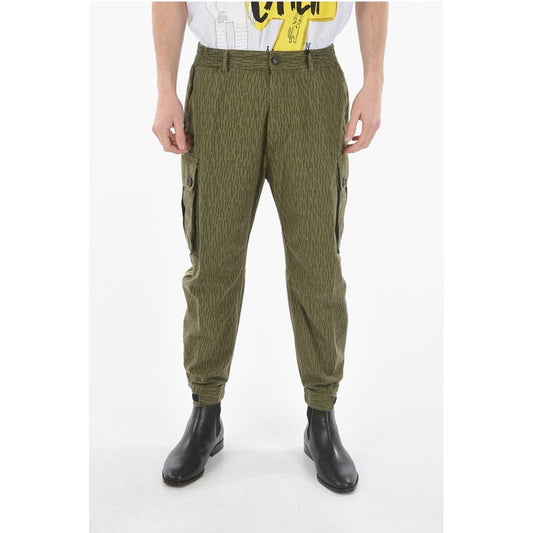 Striped Cargo Pants