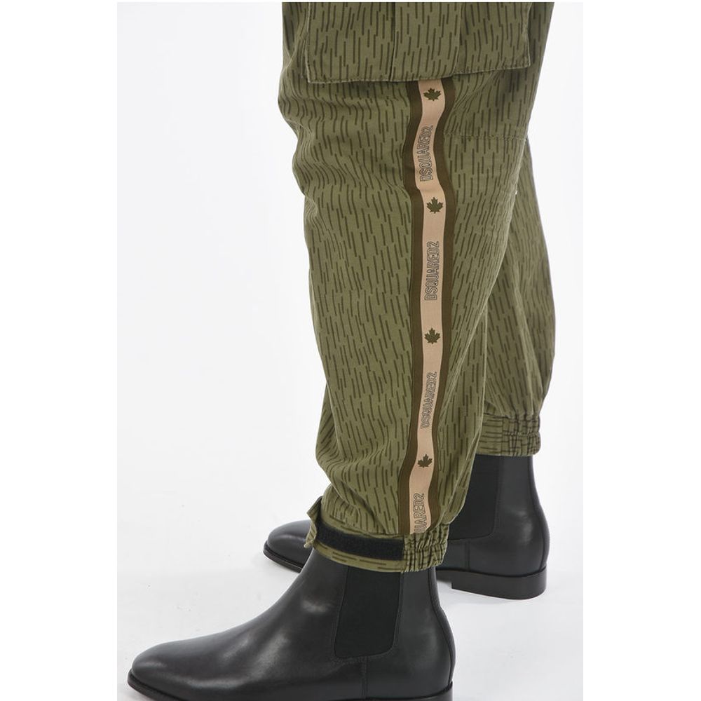 Striped Cargo Pants