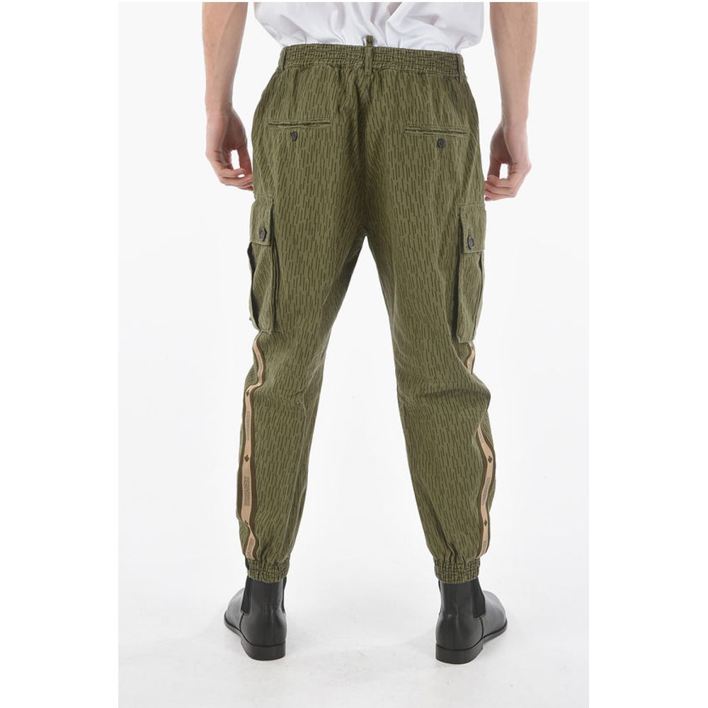 Striped Cargo Pants