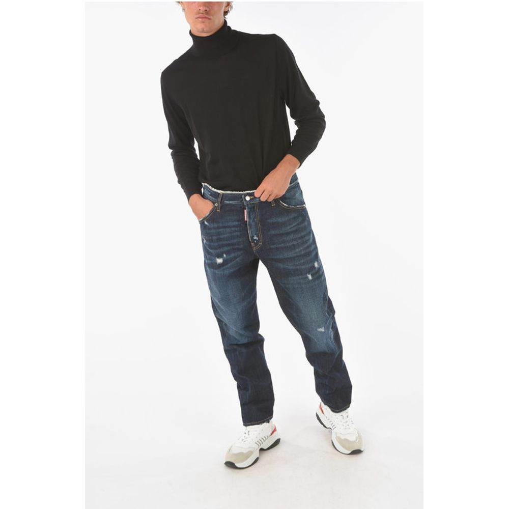 20cm frayed waist WORK WEAR COMBAT jeans
