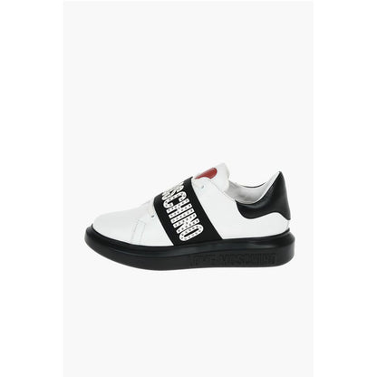 LOVE Leather Studded Sneakers