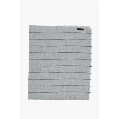 Solid Color Scarf with Fringes