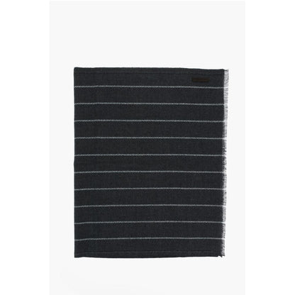 Solid Color Scarf with Fringes