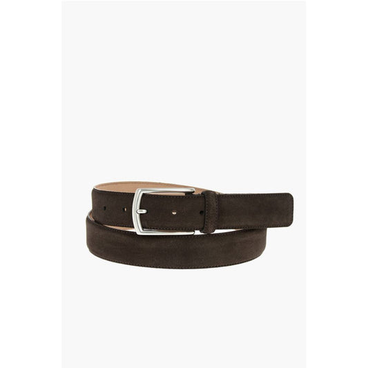40mm Suede Leather Solid Color Belt