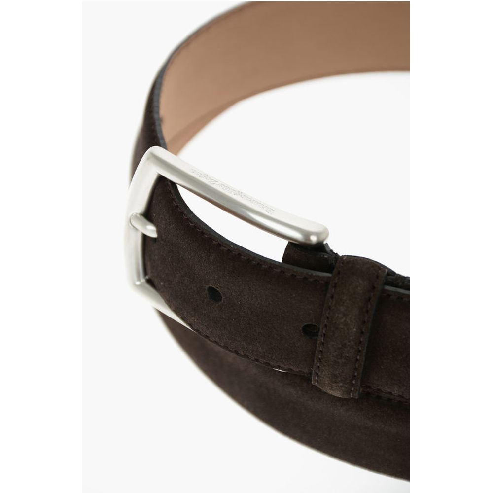 40mm Suede Leather Solid Color Belt
