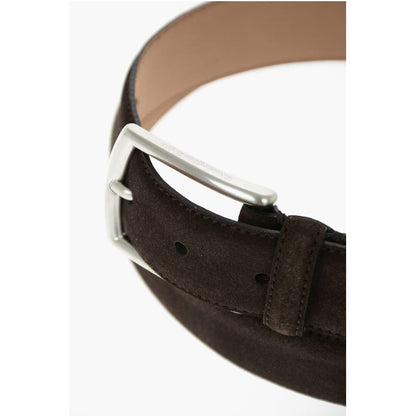 40mm Suede Leather Solid Color Belt