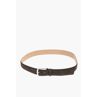 40mm Suede Leather Solid Color Belt