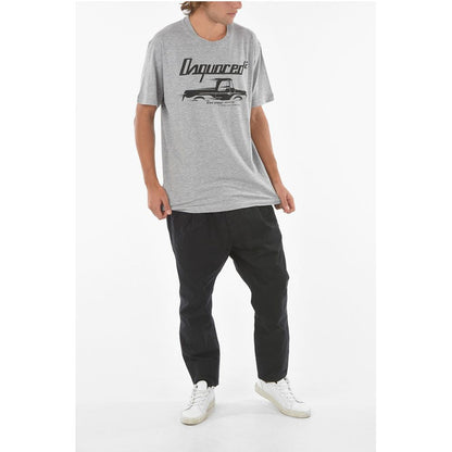 Flamed Cotton HIGH SPEED COOL FIT Printed T-shirt