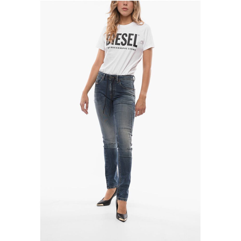 THOMMER Jogger Denims with Distressed Effect