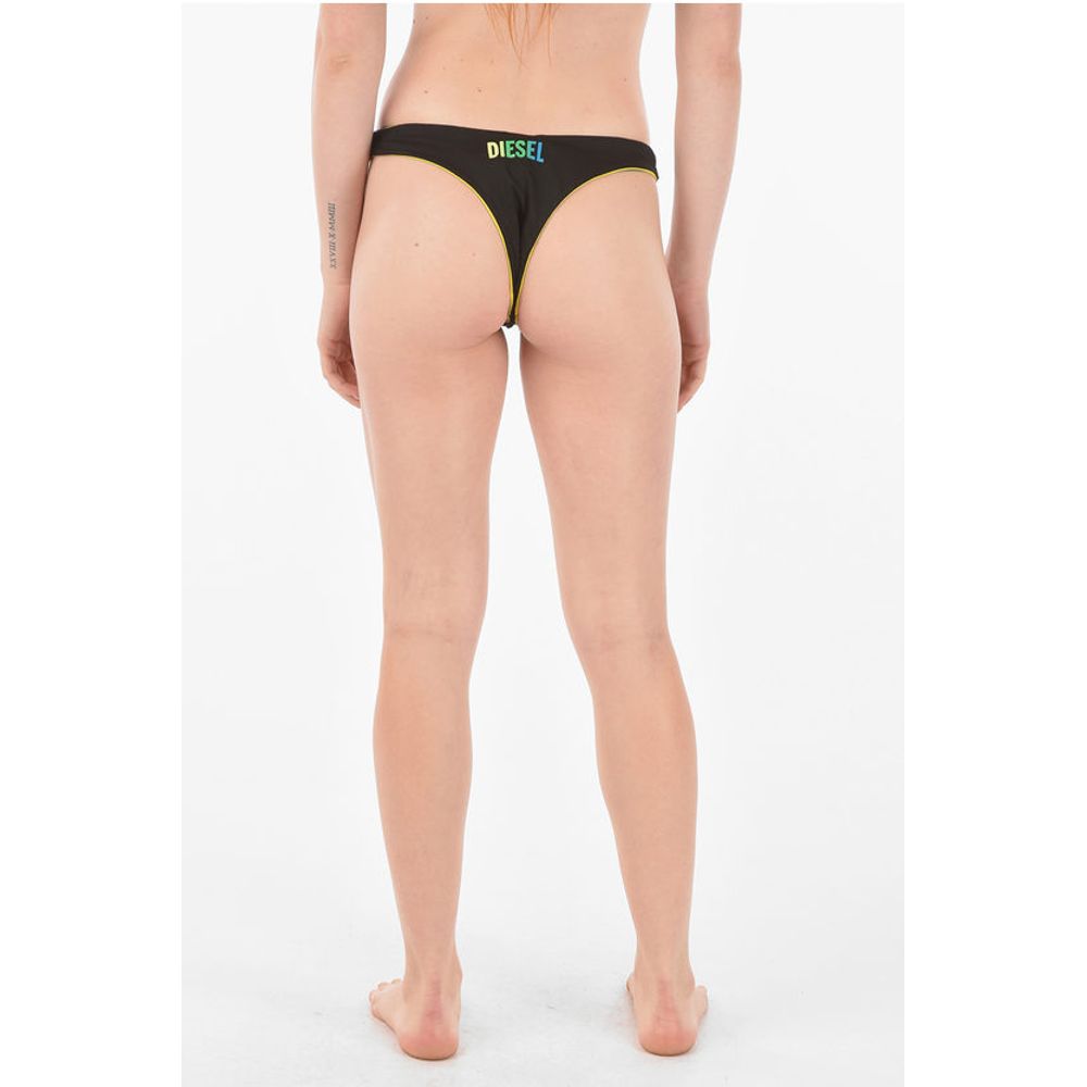 Printed Logo High-cut Bikini Slip