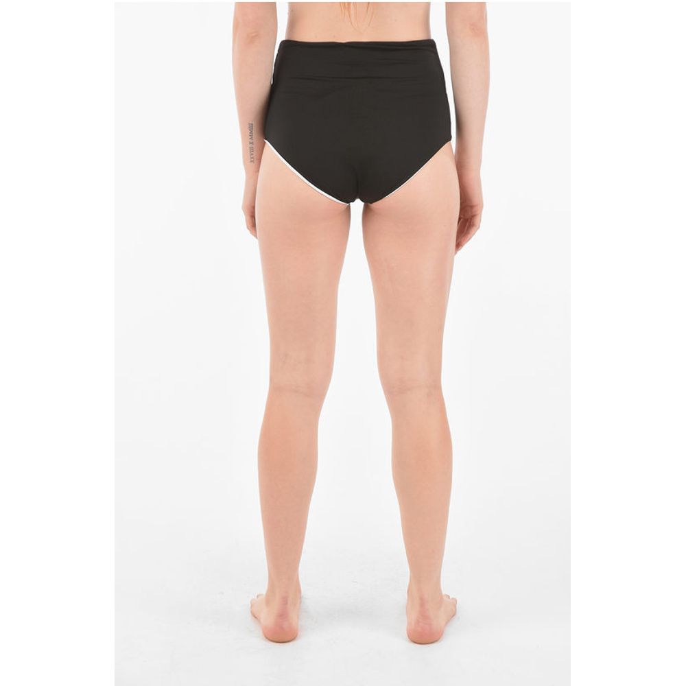 Printed Logo High Waisted Bikini Slip