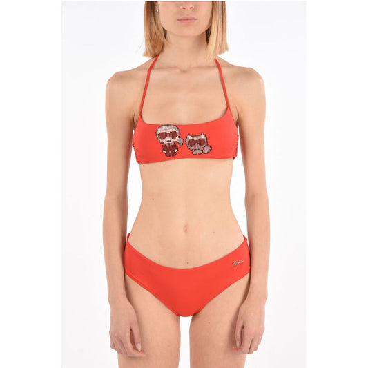 Bandeau KARL & CHOUPETTE Bikini Top with Studs