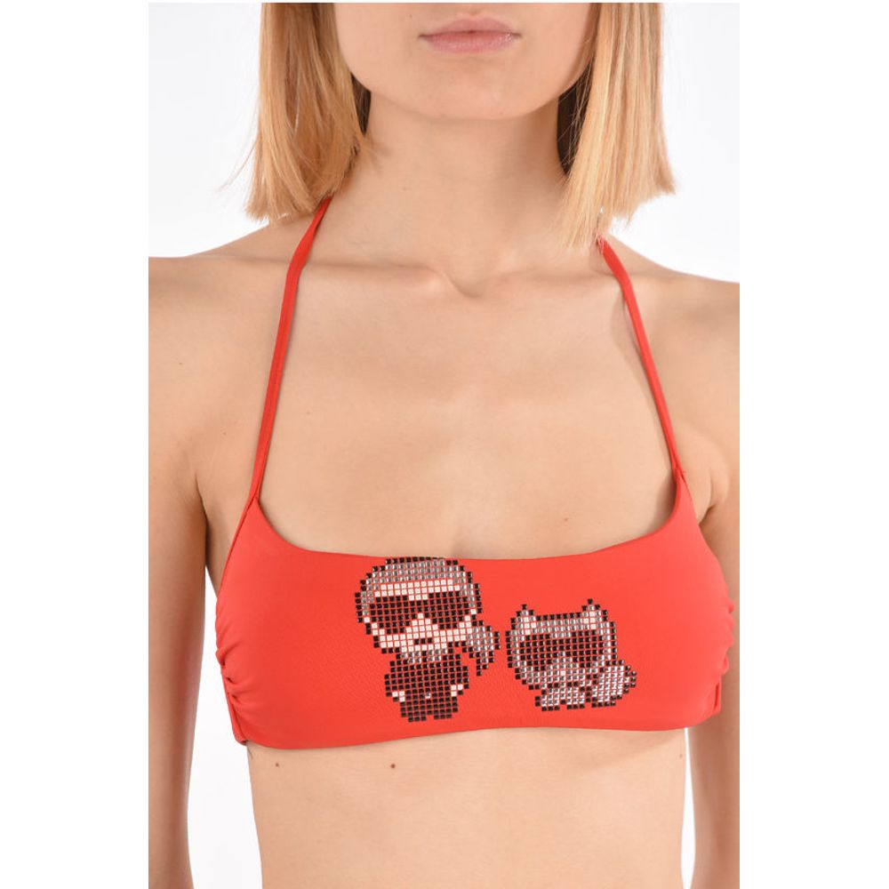 Bandeau KARL & CHOUPETTE Bikini Top with Studs