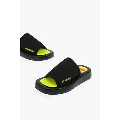 LOVE solid color ROW30 sabot with fluo sole
