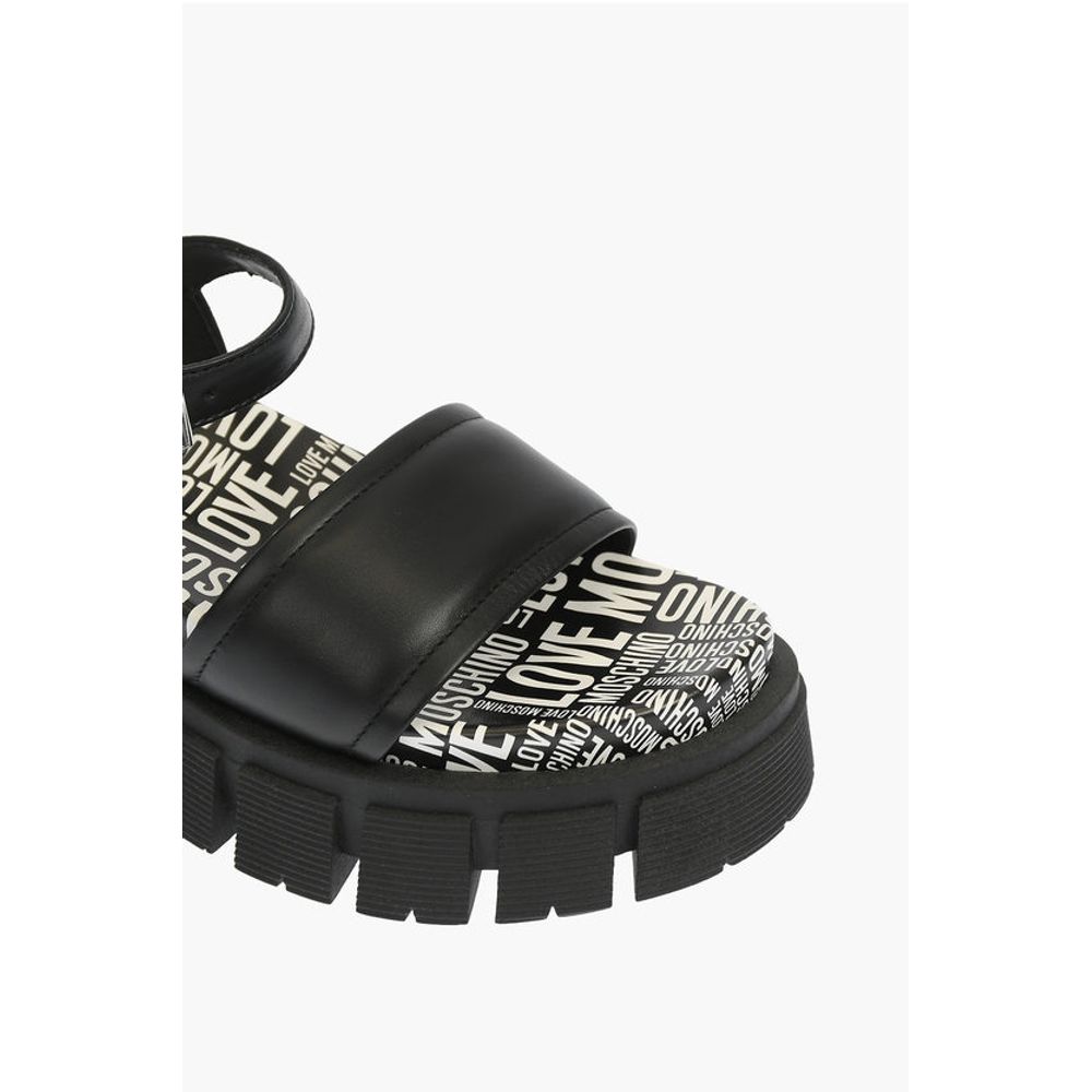 LOVE logoed sole TASSEL 70 leather sandals