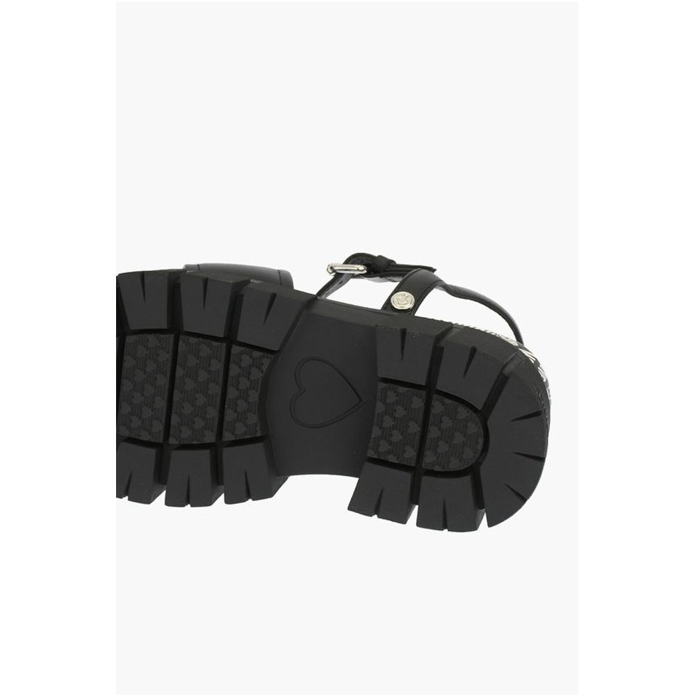 LOVE logoed sole TASSEL 70 leather sandals