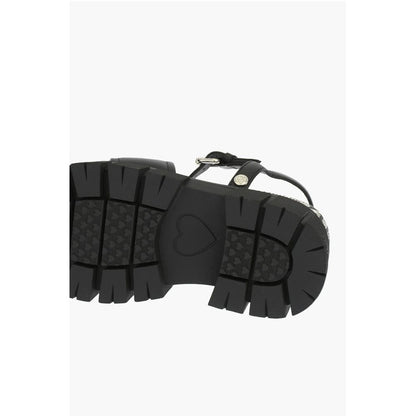 LOVE logoed sole TASSEL 70 leather sandals