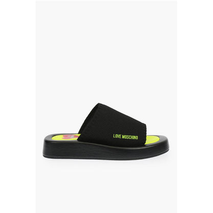 LOVE solid color ROW30 sabot with fluo sole
