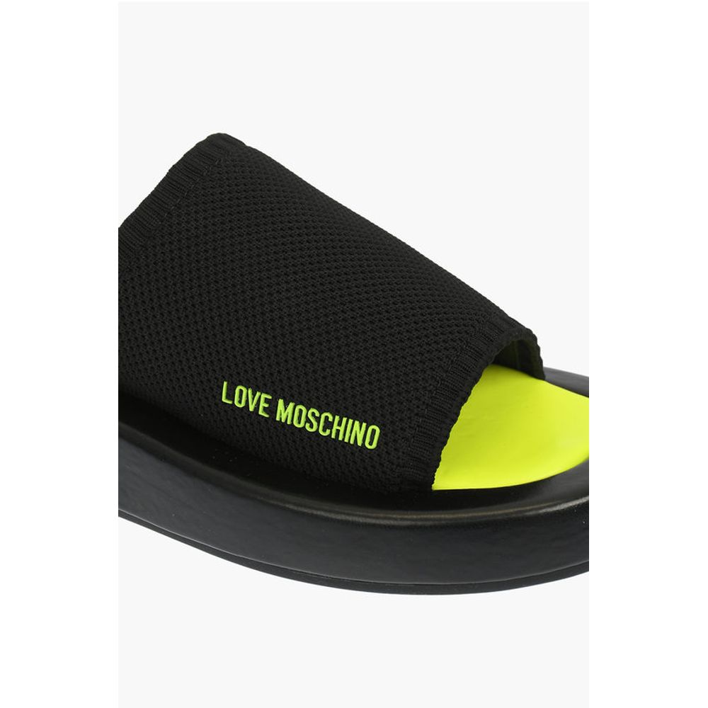 LOVE solid color ROW30 sabot with fluo sole