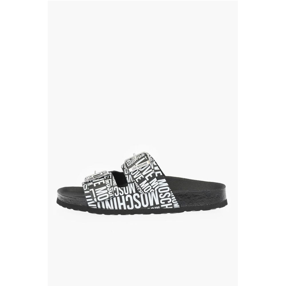 LOVE Slides Sandals BIRKI130 with Logoed Buckles