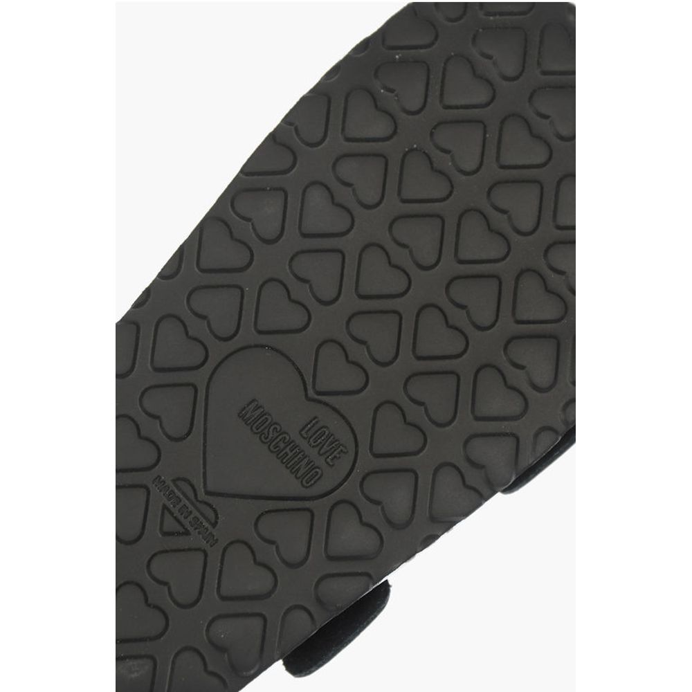 LOVE Slides Sandals BIRKI130 with Logoed Buckles