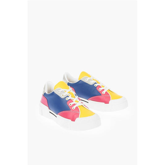 LOVE Leather Sneakers TEXTURE50 with Logo