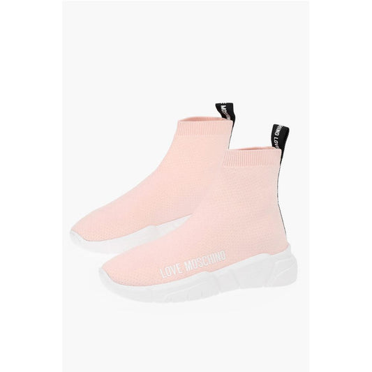 LOVE Sock High-top Sneakers GOMMA35 with Logo