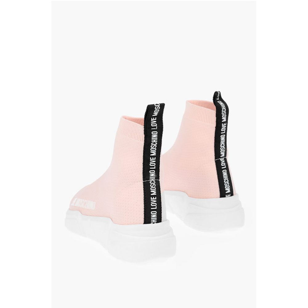 LOVE Sock High-top Sneakers GOMMA35 with Logo