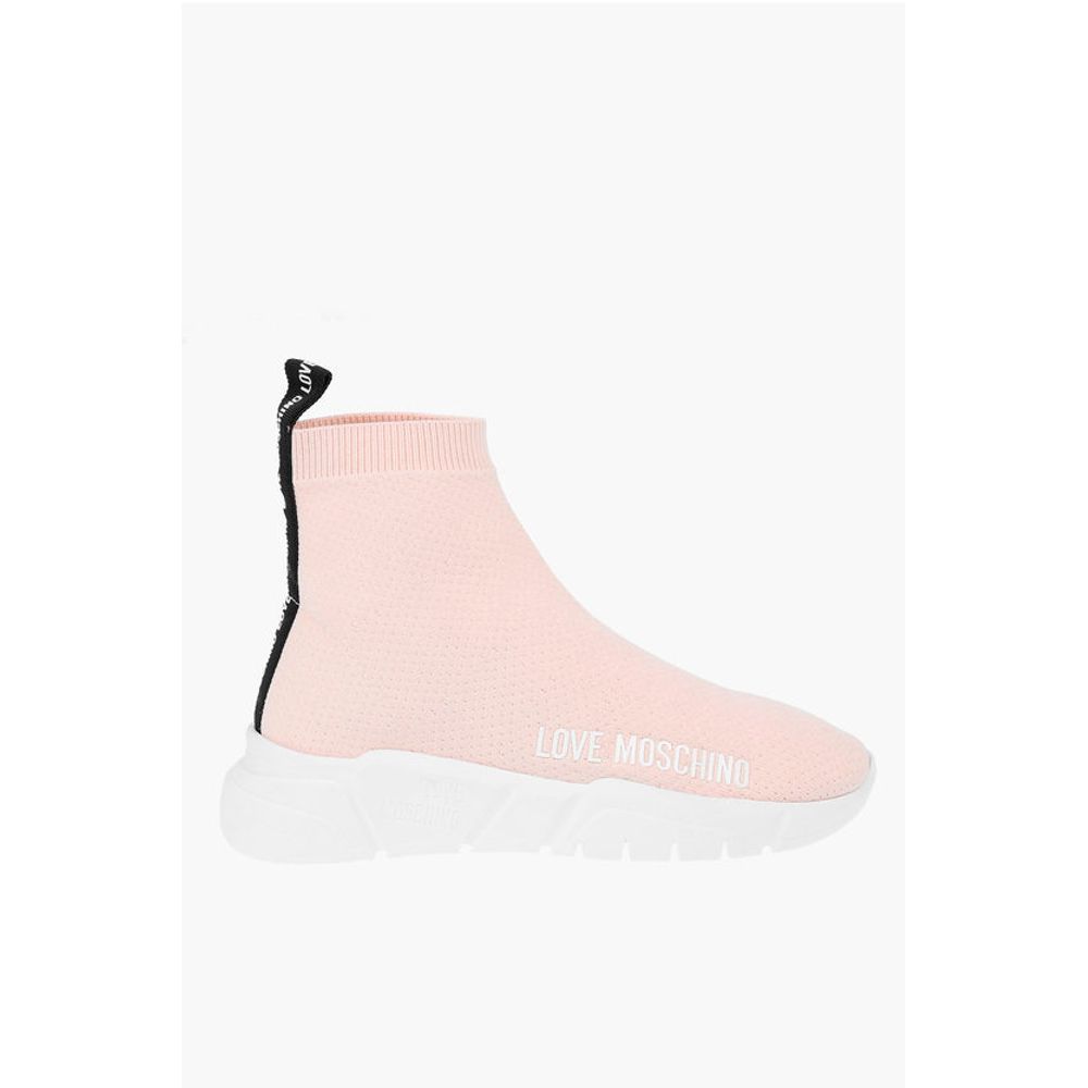 LOVE Sock High-top Sneakers GOMMA35 with Logo