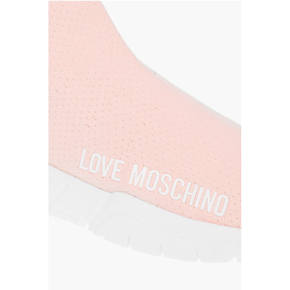 LOVE Sock High-top Sneakers GOMMA35 with Logo
