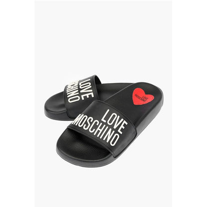 LOVE rubber slides with logo