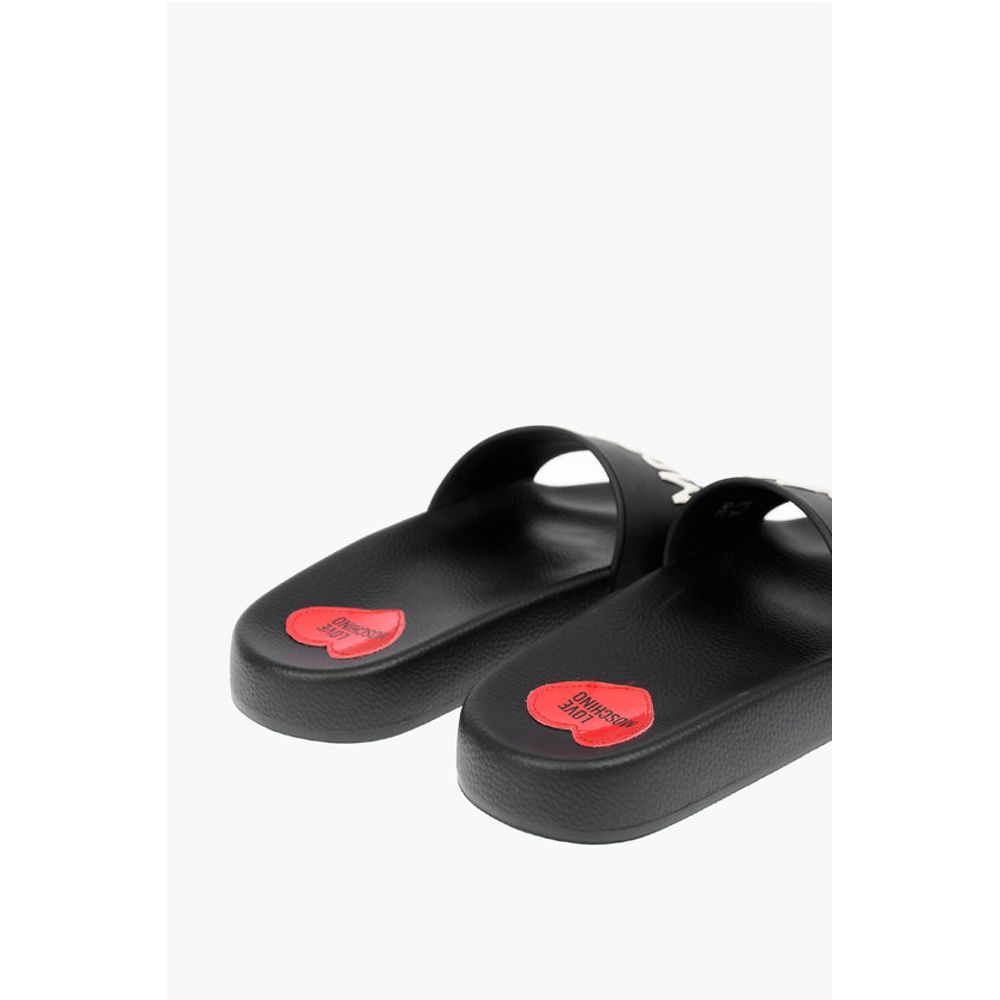 LOVE rubber slides with logo