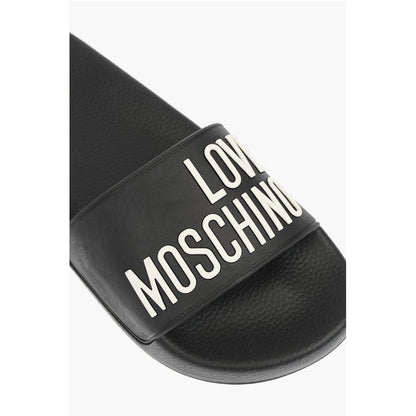 LOVE rubber slides with logo