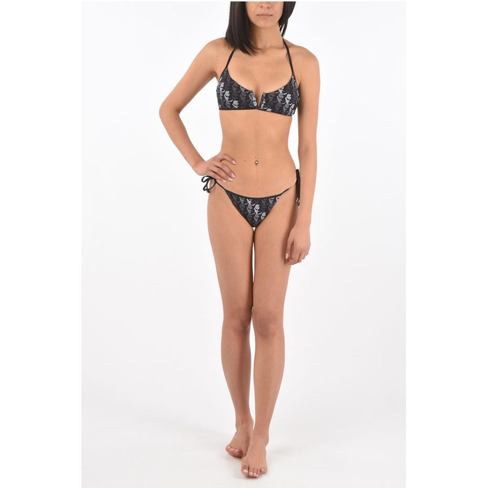 All Over Printed Tie Side Bikini Bottom