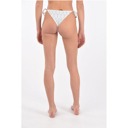 all over printed tie side bikini bottom