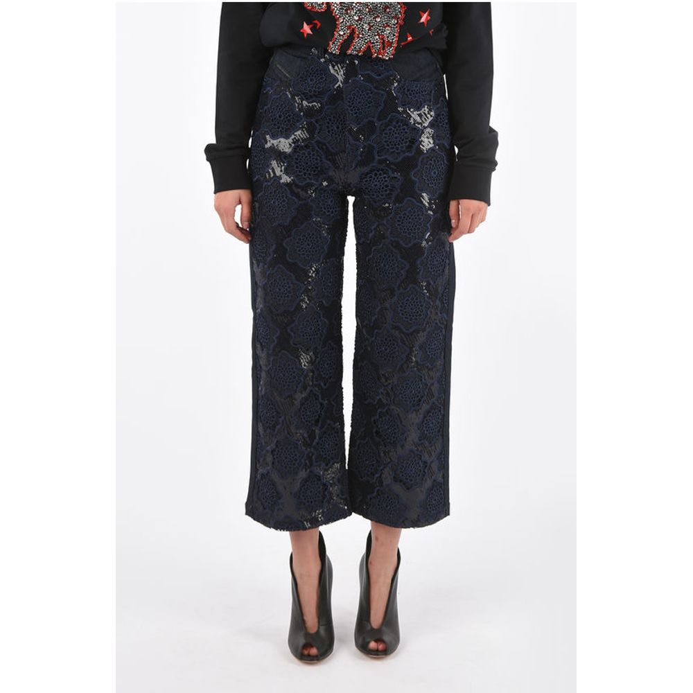 BLACK GOLD lace high waist wide TYPE-1710 jeans