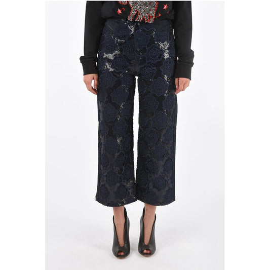 BLACK GOLD lace high waist wide TYPE-1710 jeans