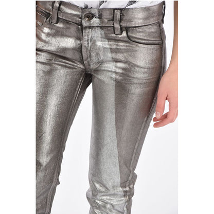 BLACK GOLD metallic effect TYPE-146 jeans