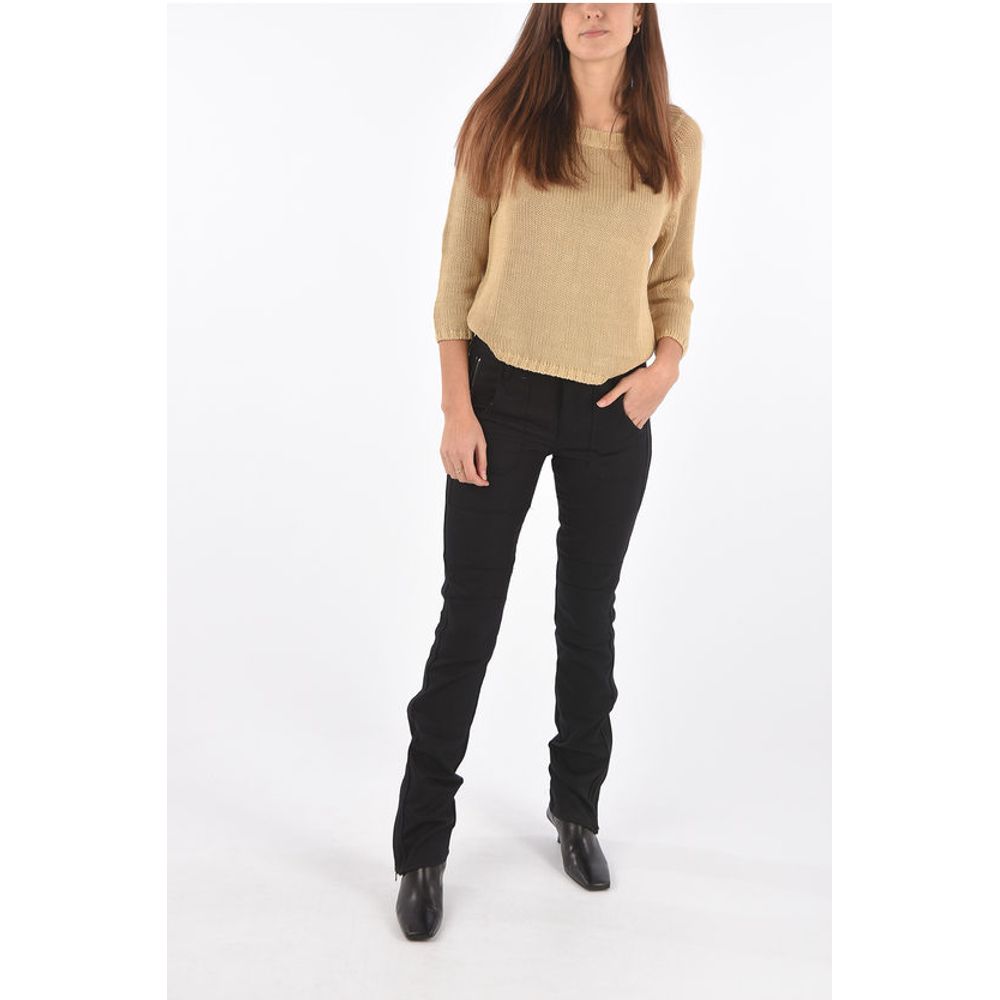 BLACK GOLD Biker Pants PERKUNO with Ankle Zip