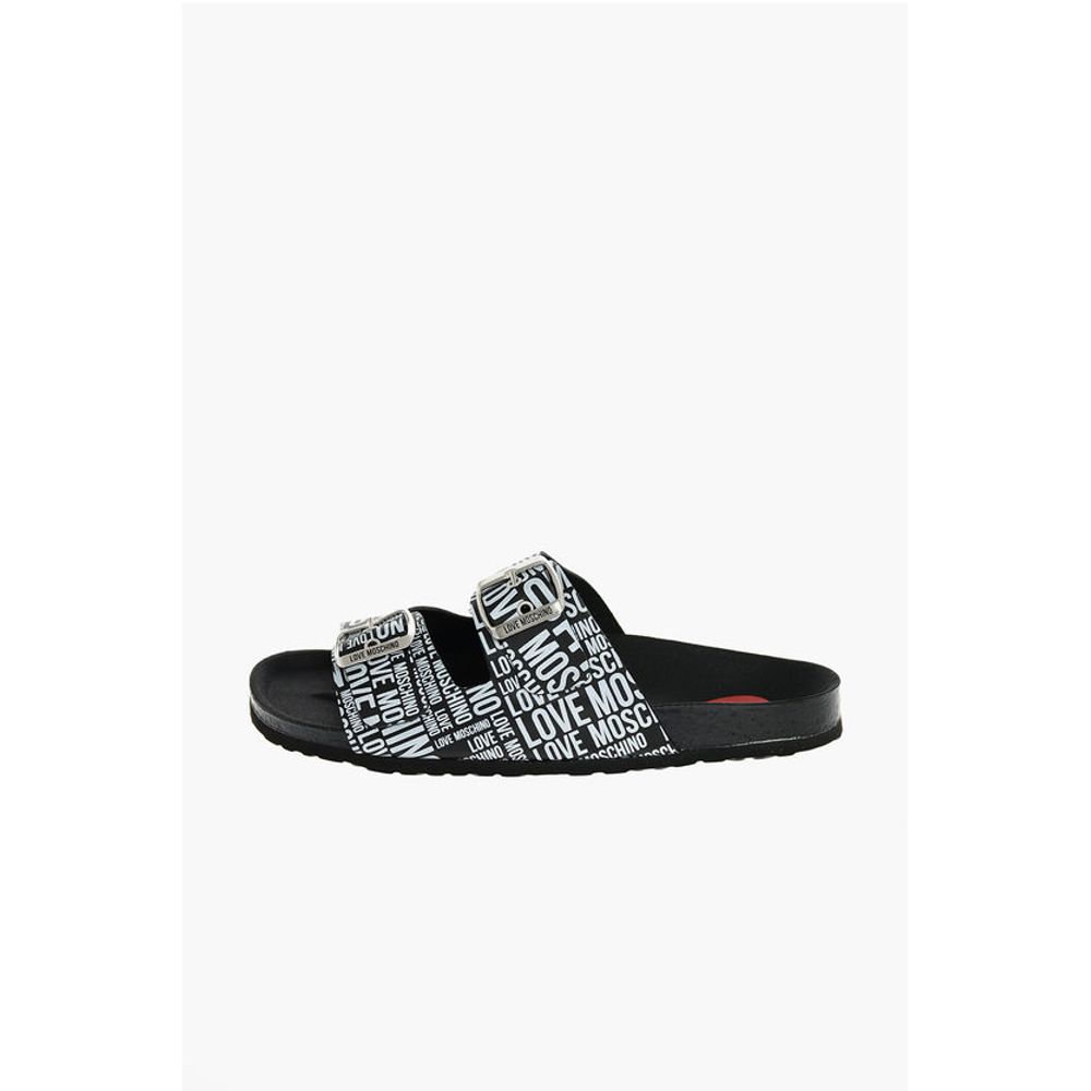 LOVE Leather Printed Sandal