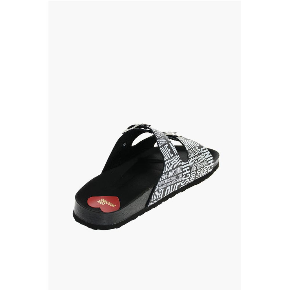 LOVE Leather Printed Sandal