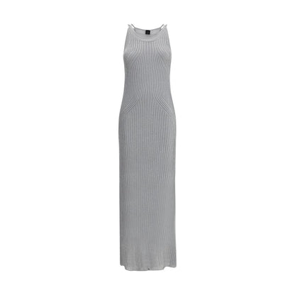 Metallic knit long Dress