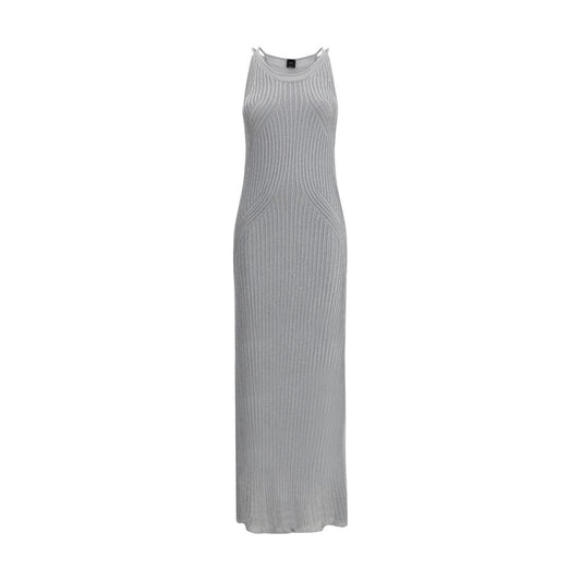 Metallic knit long Dress