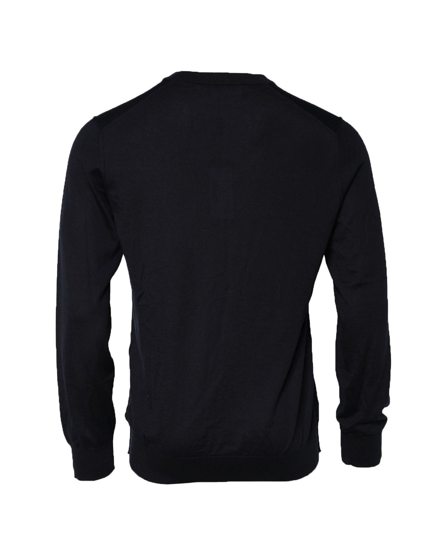 Sudadera cuello redondo cachemira negra