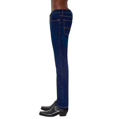 Pantalones y vaqueros de algodón azules