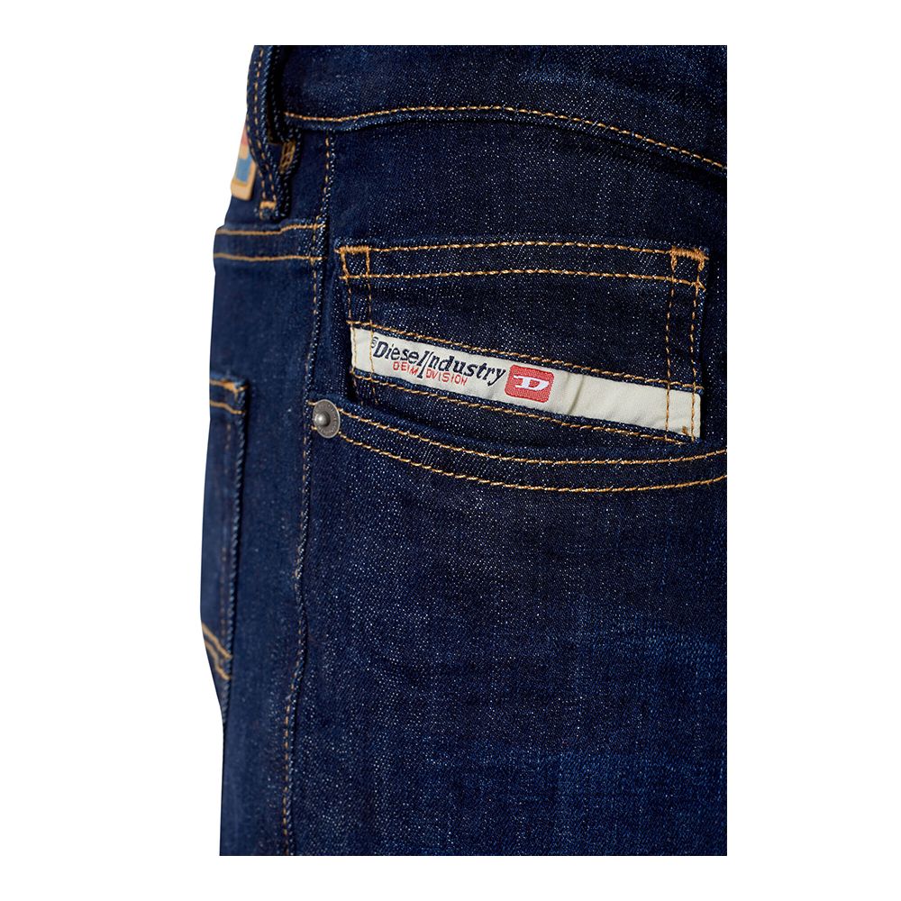 Pantalones y vaqueros de algodón azules
