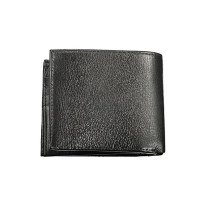 Cartera de hombre de piel negra